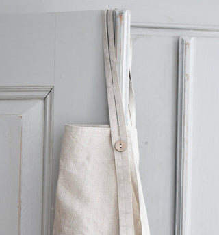 European Washed Linen Apron